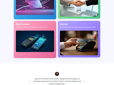 a bank fronted design banking css frontend page html js landing page website