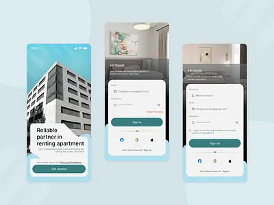 Appart – Apartment Rent Mobile App UI apartmentapp appdesign cleanui dribbbleshot figmadesign flatfinder homerental housingapp minimaldesign mobileappdesign mobileui modernui propertyrental realestateapp rentapp smartsearch uidesign uiux userinterface uxdesign