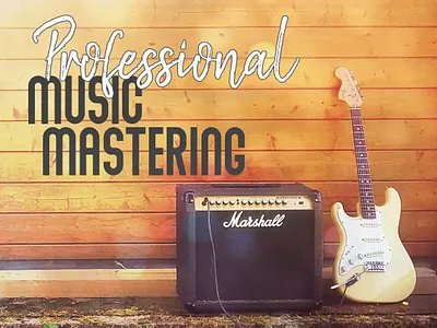 Music Mastering Service graphic design web web design