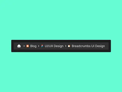 Breadcrumbs #DailyUI 056 design ui ui design uiux uiux design user interface