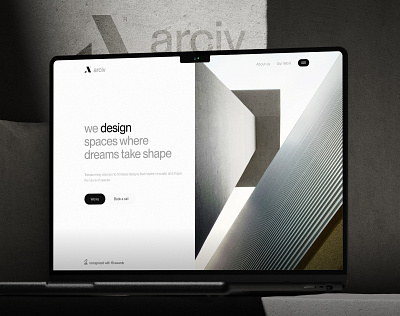 arciv | Website Design for Architecture Studio architecture architecturewebsite cleanui conceptdesign creativeweb designinspiration designsystem digitalportfolio figmadesign interactiondesign landingpagedesign minimaldesign modernwebdesign responsiveweb uidesign userinterface uxdesign visualdesign webdesign webuidesign