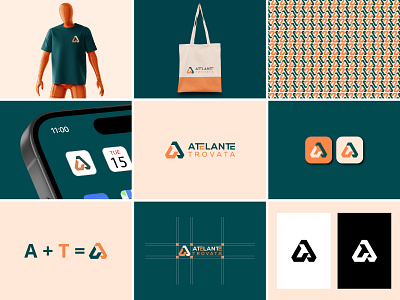 A+T Letter Logo | Clothing Brand Logo Design a letter logo a logo a t logo branding business logo design gradeint graphic design graphics design iconic identity logo logo design modern monogram logo t logo unique logo