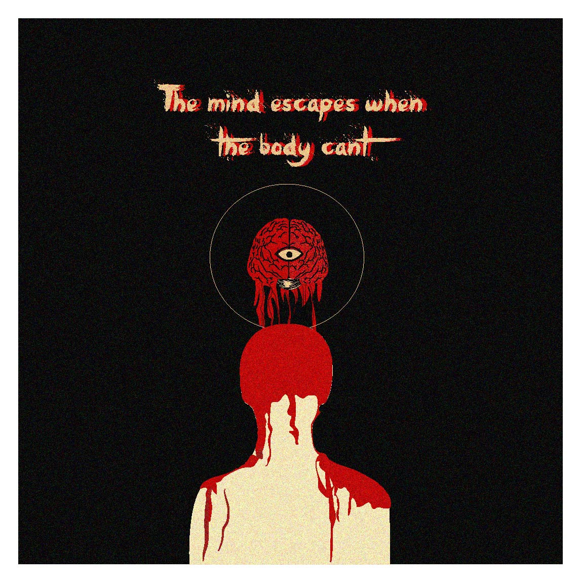 Carved In Silence artforsale artoftheday blackandred conceptart creativeart darkart darkdesign digitalart gothicart graphic design illustration moodyart posterdesign surrealart visualart