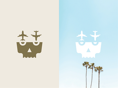 Danger Fly 2025 branding design flight fly graphic design illustration logo minimal logo skull sky typography vector