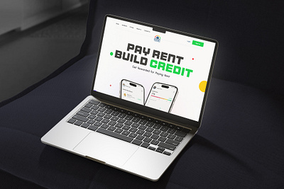 Report Your Rent – Web Design branding design graphic design illustration inspiration landing page minimal property real esate rentpay report ui website