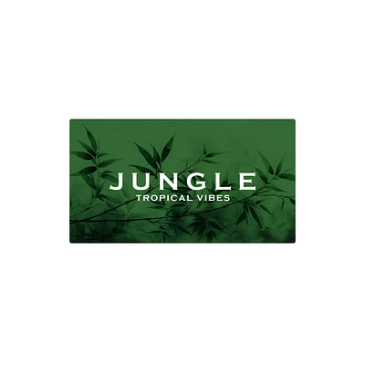 "Tropical Jungle Vibes" active shirt adobe photoshop advertising branding design designer fashion graphic design marketing social media poster design t shirt design