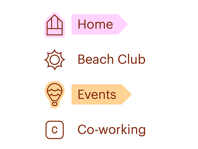 Soft Pastel UX/UI Elements Design details elements graphic design icons line art menu list nacigation padtel colors pastel soft soft aesthetic soft colors ui ui design uiux elements ux uxui