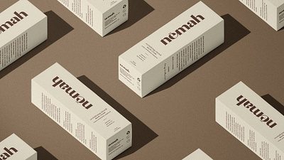 Nemah branding + packaging advertising branding graphic design packaging product