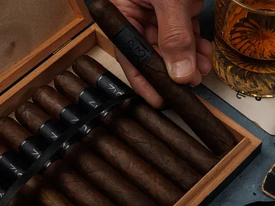 Stork Club Cigars brand branding cigars graphic design labels packaging