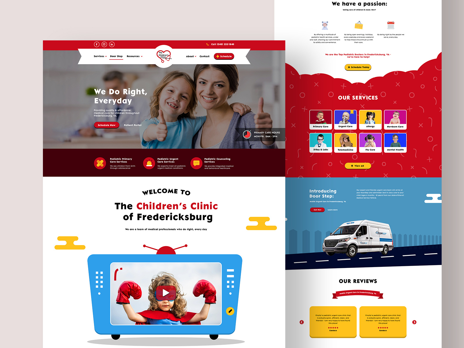 Example of Custom Website UI/UX Design | Figma