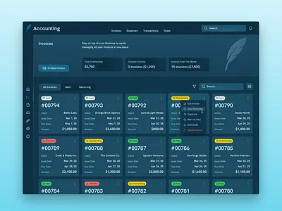 Turgot – Reports, Invoices accountingsoftware b2bproduct businesstools cardui cleaninterface colortokens darkmodeui dashboardui datadrivendesign designsystem financedashboard financialreports fintechux invoicedesign productdesign turgotdesign typographysystem uicomponents uxdesign webappui