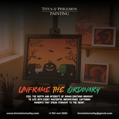 Artist Social Media Post Titus & Philemon Series branding graphic design logo