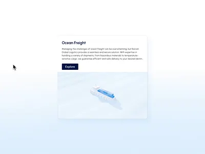 Cards Animation - Hover ✨ 3d 3d design animation card design cards design illustration logistics logistics animation logistics cards menu cards micro animation ocean ocean freight section cards ui ui design uidesign ux