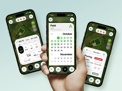 UI Concept for Agriculture App design mobile ui ux