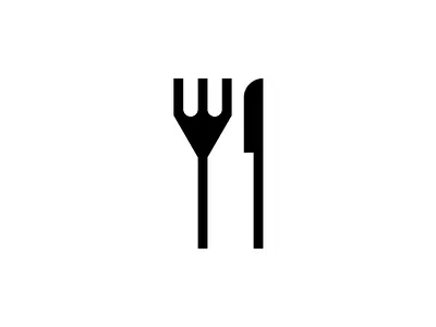 Fork & Knife Icon branding fork graphic design knife