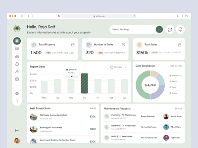 Property Management Dashboard