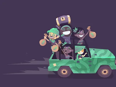 Trippy, Lottie Animations for an Online Game 2.5d 2d after effects animation design graphic illustration mograph motion ui