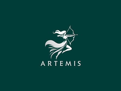 Artemis Logo ancient spirit apollo sister artemis ben naveed branding divine feminine elegant mark female hero female power goddess greek warrior heritage design historical emblem huntress logo logo for premium brand mythical brand mythology strong woman