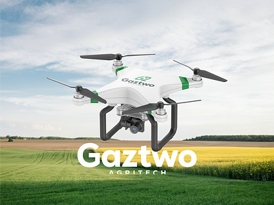 Gaztwo Agritech Modern Logo agriculture animal brand branding design farming frog graphic design inspiration logo modern tech trend vector