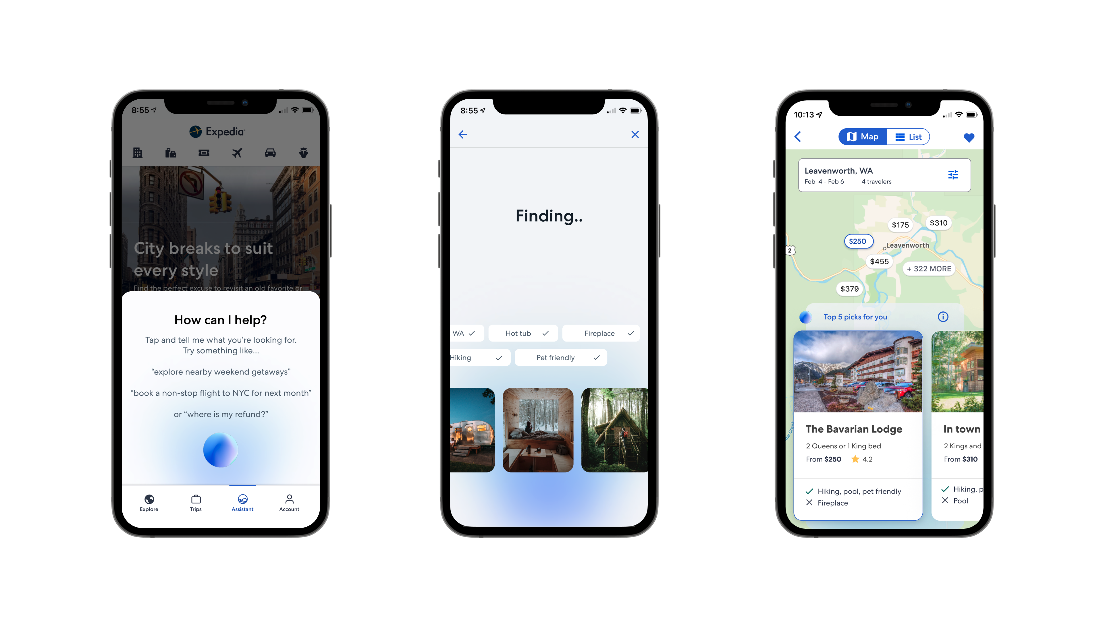 TrAIvel Agent – Hello ai ai agent artificial intelligence ios mobile personalization search travel travel app travel guides ui ux
