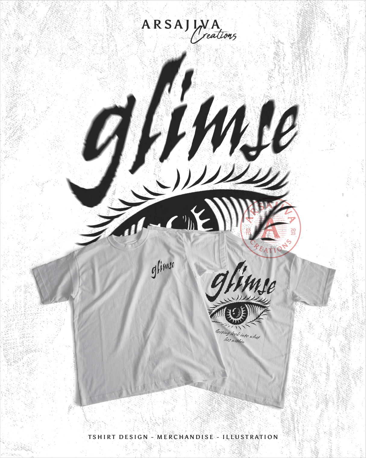 Glimse - Eye dark artwork clothing design cover album dark artwork engraving art etching eye illustration glimse graphic design hand drawn art illustration illustrator line art illustration merchandise poster design tshirt design typography art vintage illustration
