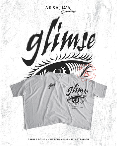 Glimse - Eye dark artwork clothing design cover album dark artwork engraving art etching eye illustration glimse graphic design hand drawn art illustration illustrator line art illustration merchandise poster design tshirt design typography art vintage illustration