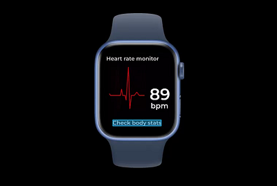 Day 18 of 100: Analytics Chart animation apple watch dailyui design graphic design motion graphics ui watch