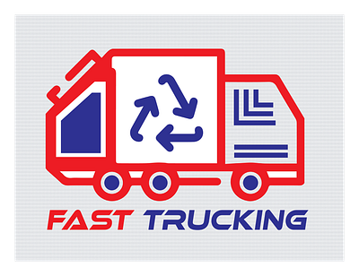 Custom Trucking logo in adobe illustrator adobe illustrator branding design graphic design logo trucking companies trucking logo