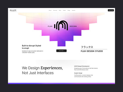 Web UI ai agents clean ui creativewebsite design agency design trends flux landing page minimal ui mobile ui modernwebdesign responsivedesign saas ui uiux uxdesign web agents web layout web ui webinterface website design websiteui