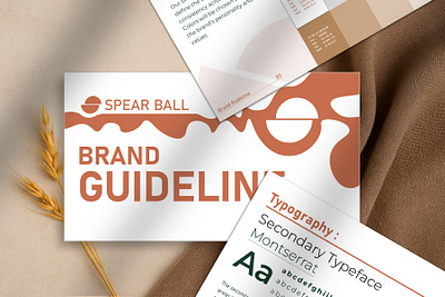 Modern Brand Guideline Template. brand deck branding graphic design logo