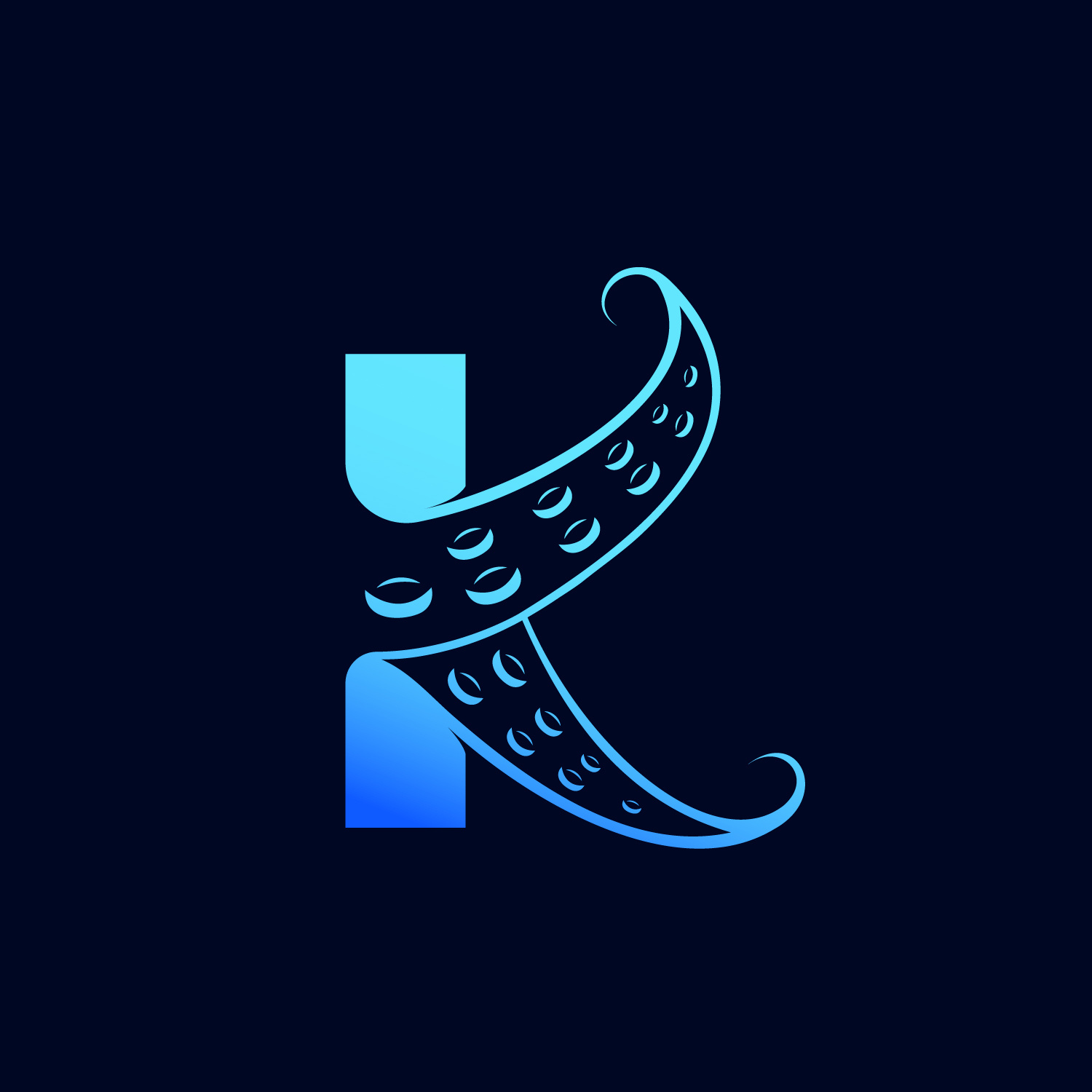KRAKEN LOGO brand guidelines branding k logo kraken logo logo logo designer octopus stylish alphabet logo