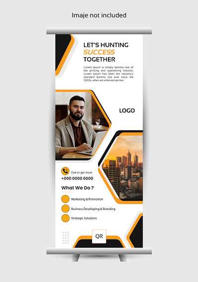 modern stand banner design for corporate business advertisement ad banner design business marketing banner design business promotin corporate creative design marketing banner pull up banner template roll up banner stand banner