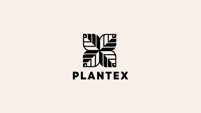 PLANTEX branding cosmodrome art creative design forest geometric graphic design illustration leaf logo logotype malina cosmica modern nature negative space plant portfolio sale symbol vector
