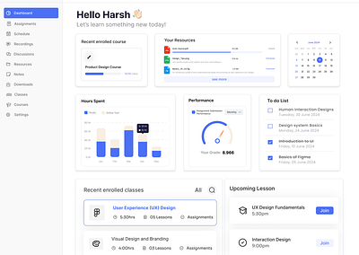 LearnSync Dashboard appui branding dashboarddesign designinspiration digitallearning educationui elearning learningdashboard moderndesign modernui onlineeducation trendydesign ui uiux user experience userinterface uxdesign webdesign