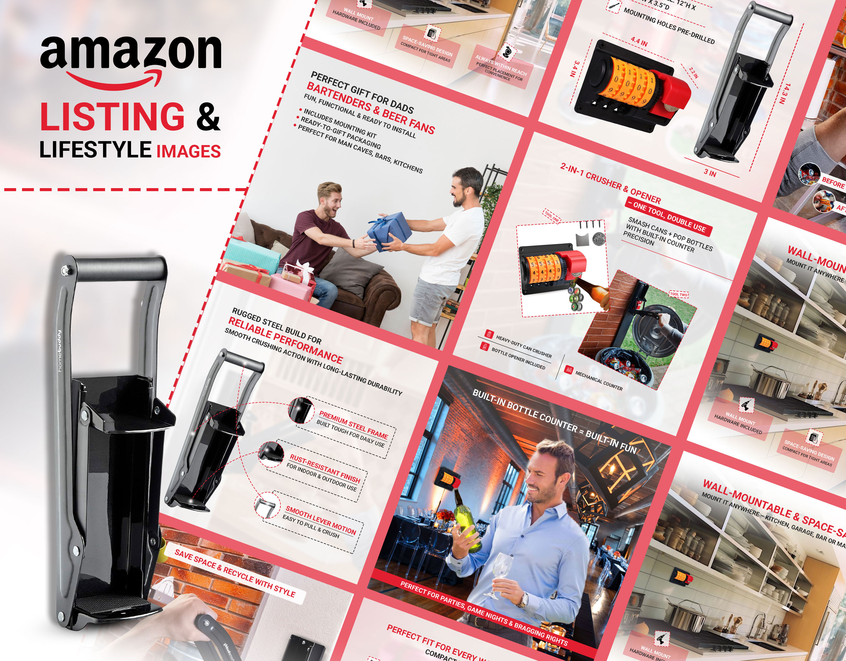 Example of Amazon Listing Images & Ebc A+  Content