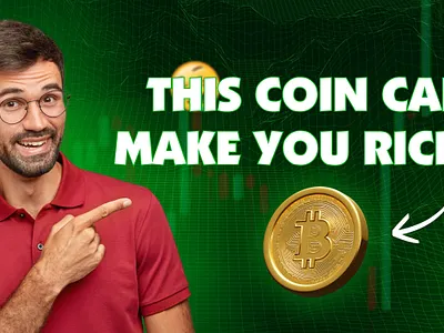 YouTube Thumbnail Design: Crypto Riches branding graphic design