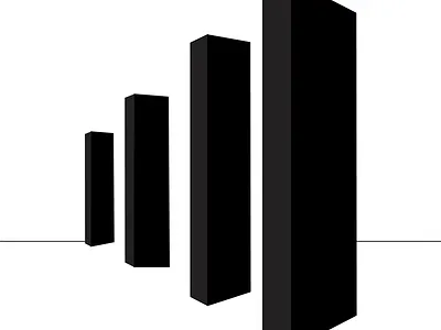 Pillar 3d illustration vector art