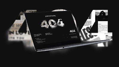 Daily UI: 404 page graphic design ui ux vector web