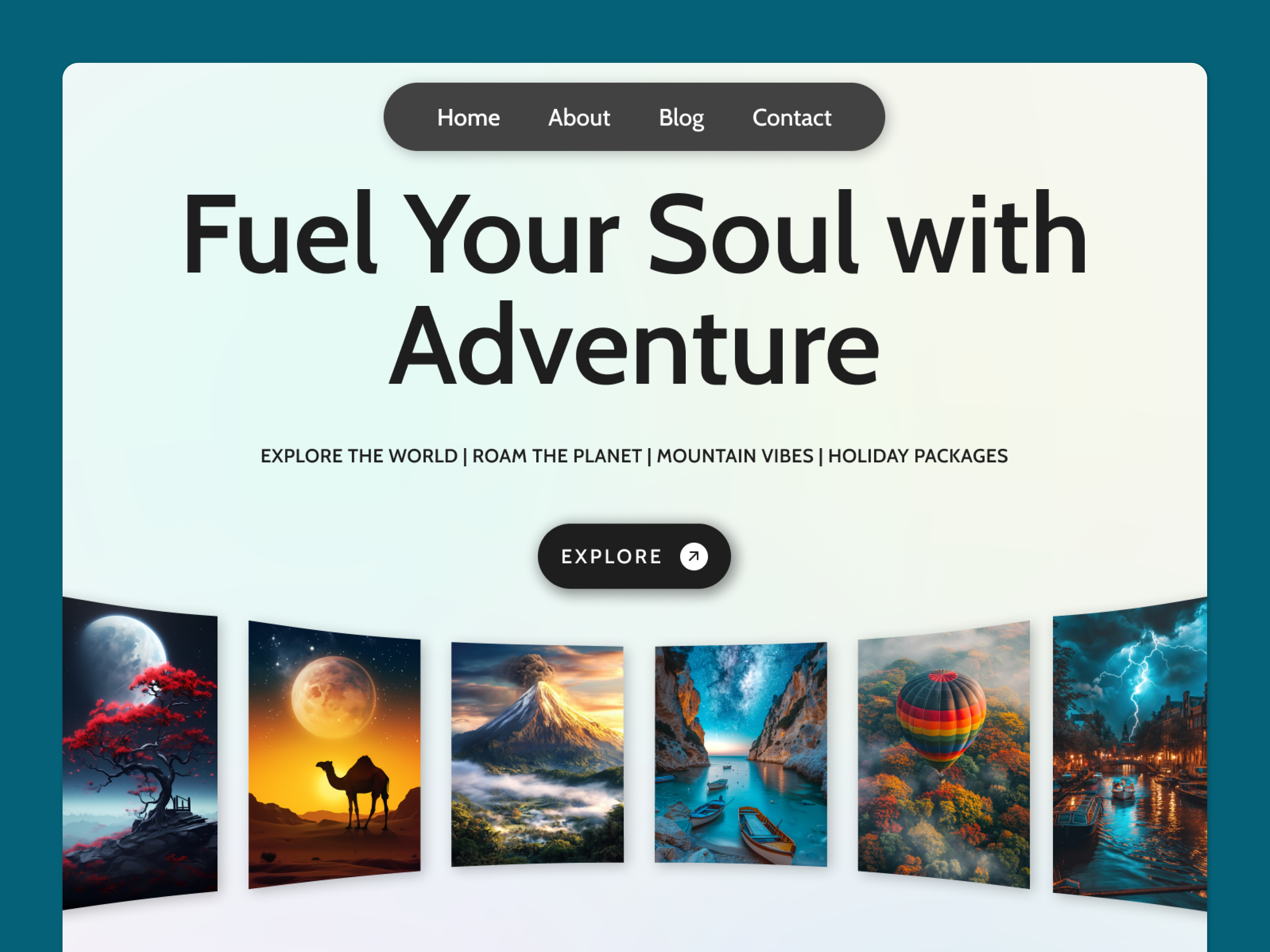 Browse thousands of Nature UI images for design inspiration | Dribbble