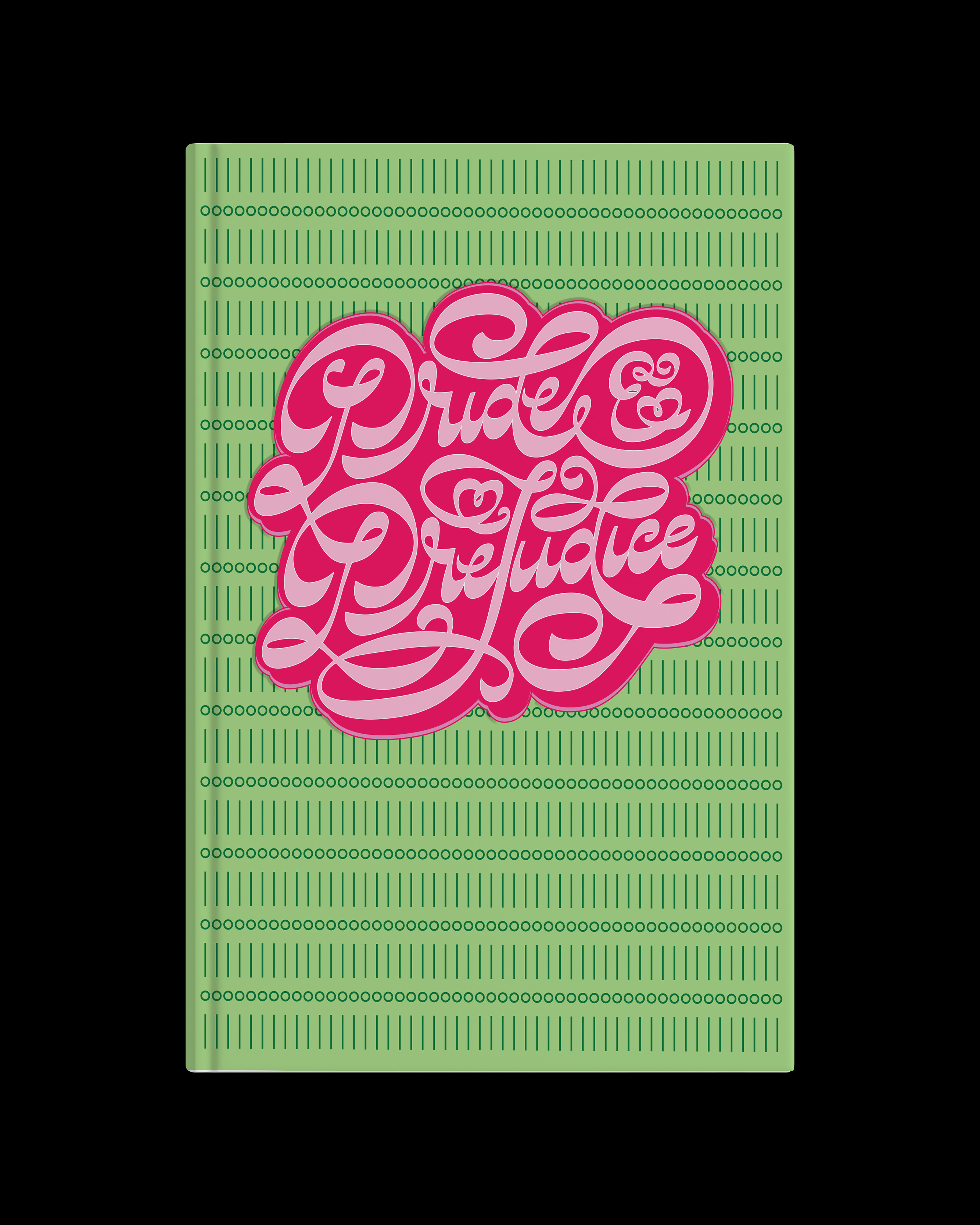 Pride & Prejudice 2d lettering book cover branding design flourish graphic design illustration lettering logo reverse type