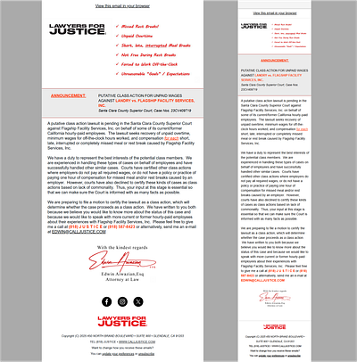 A Lawyer MailChimp Template work (Both Mobile & Destop) branding css email marketing email template graphic design html lawer template template ui