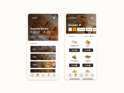 Categories and Product UI branding graphic design minimal modern ui