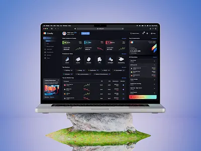 Fintech Dashboard | Web design | Credly 3d akshay hooda animation application branding crypto dashboard dark theme dashboard design finance fintech fintech dashboard illustration investments minimal mockup motion graphics trading dashboard ui web design