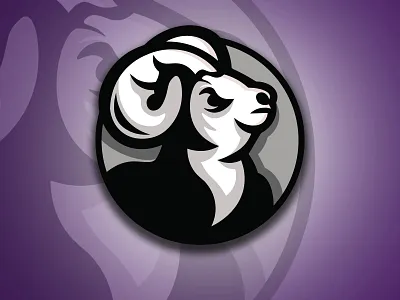 Rams Mascot Logo brand branding design graphic design illustration logo mascot sports logo ui vector