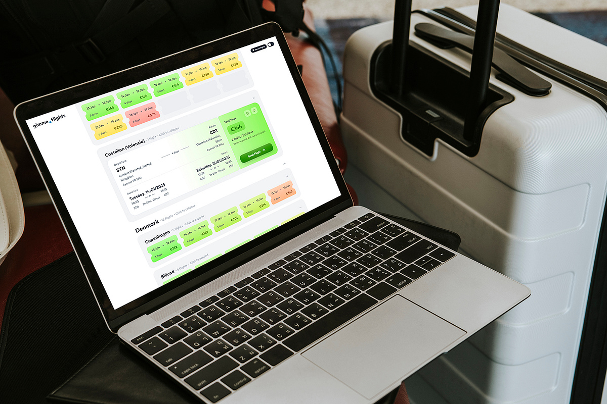 Flight Price Ticket Grid by Oaksun Studio on Dribbble