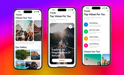 Travel app UI design app design app ui design figma figma app design mobile app design mobile app ui mockup portfolio template travel ui design ui ux ui ux design website