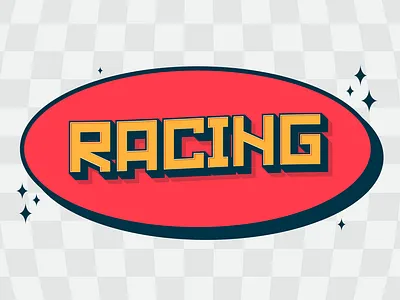 3D VOLUME STICKER ON A BACKGROUND OF CURVE GRAY AND WHITE SQUARE sticker