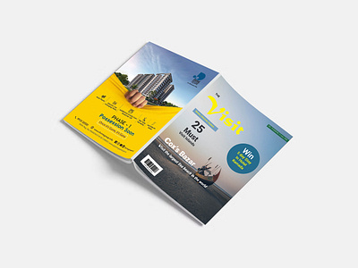 Cox's Bazar & Modern Living: A Dual-Sided Magazine brochure design design flayer graphic design illustration layout design magazine design poster