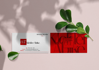 607 by klelder 3d branding fashion graphic design illustration logo