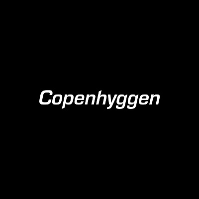 Copenhyggen Typo Logo black and white clothing clothing brand dark logo minimal typography